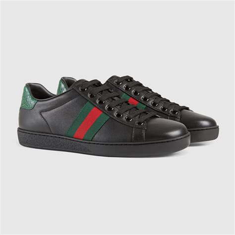 gucci ace leather|gucci official website.